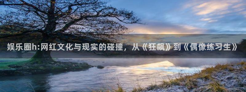 怎么下载彩虹多多：娱乐圈h:网红文化与现实的碰撞，从《狂飙》到《偶像练习生》